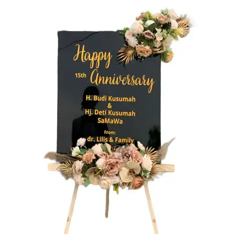 Papan Bunga Akrilik Sintung