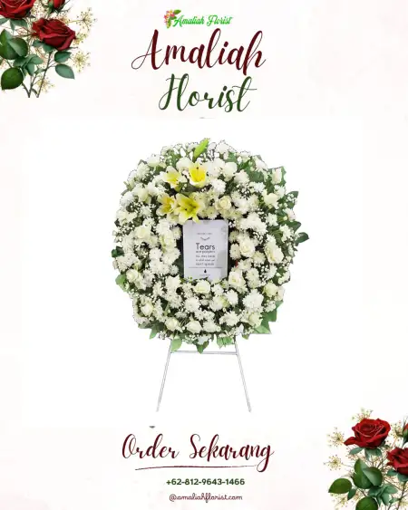 Krans Bunga Duka Sintung
